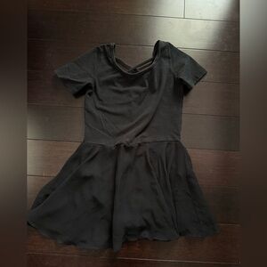 Black Dance Skirted Leotard